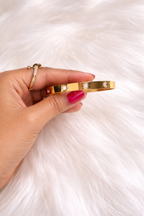 Anti-Tarnish Gold Plated Crystal Studded Bracelet