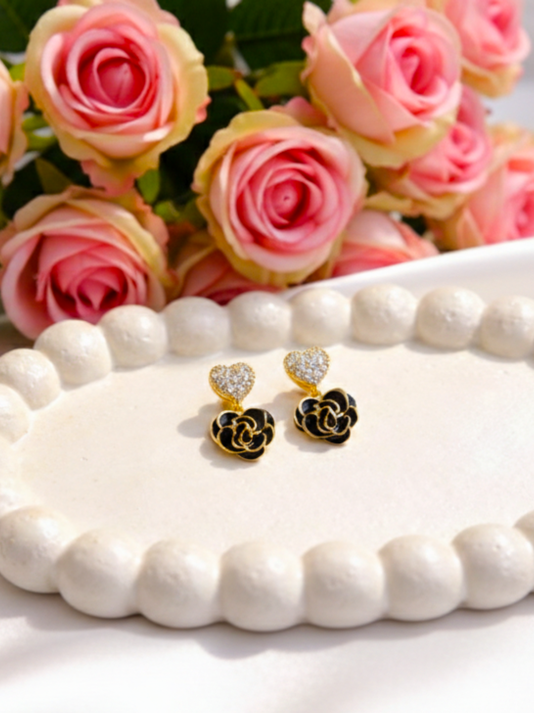 Twisted Silver Intertwined Loop Drop Earrings | Anti-Tarnish