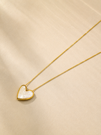 Lustre Heart Pendant Anti-Tarnish